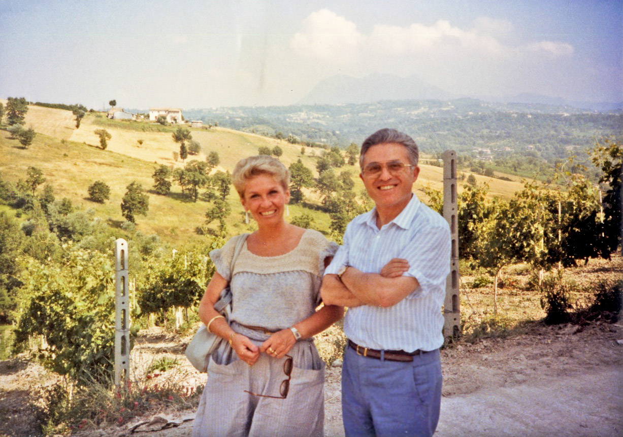 Nancy with Anotonio Mastroberardino