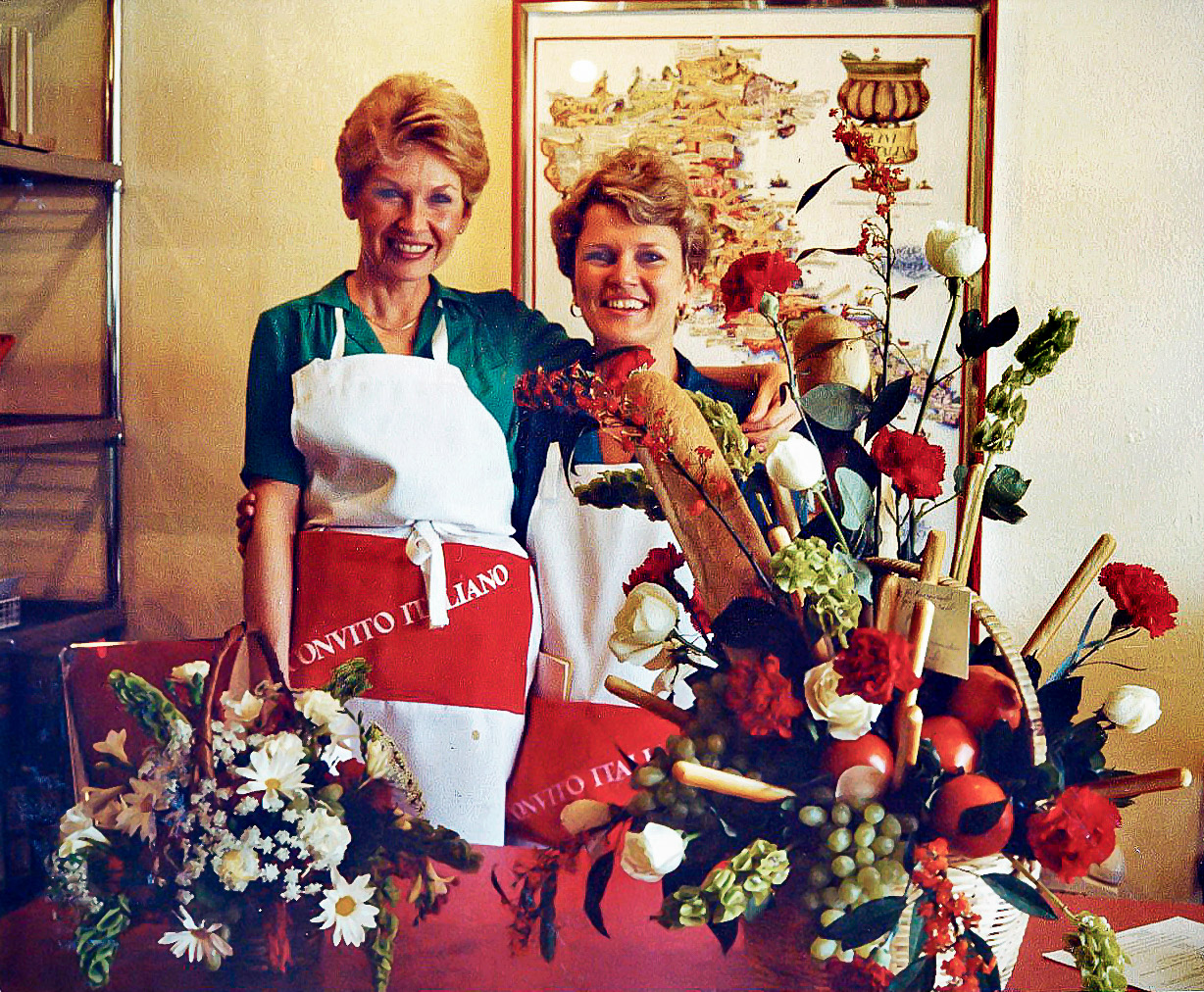 Colleen Houlahan and me at our opening