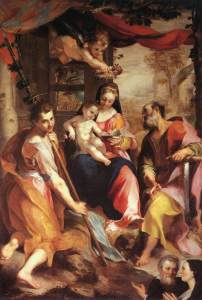 Federico Barocci "Virgin and Child with Saints," circa 1567